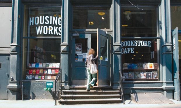 The Housing Works Bookstore in SoHo, New York